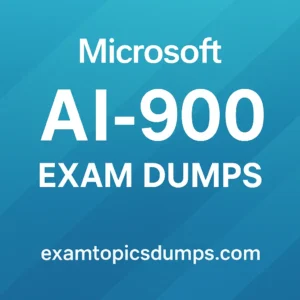 Microsoft AI-900 Exam Dumps