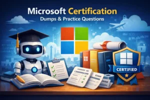 Microsoft certification exam dumps