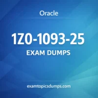 1Z0-1093-25 Exam dumps