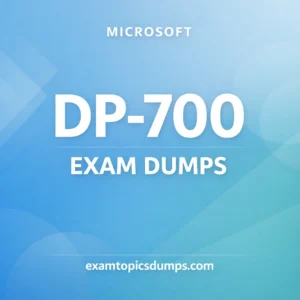 DP-700 Exam dumps