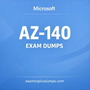 Microsoft AZ-140 Exam Dumps