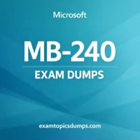 Microsoft MB-240 Exam Dumps Microsoft MB-240 Exam Dumps