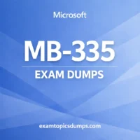 Microsoft MB-335 exam dumps Microsoft MB-335 exam dumps