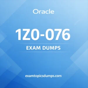 Oracle 1Z0-076 Exam Dumps