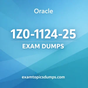 Oracle 1Z0-1124-25 Exam Dumps