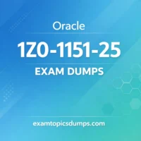 Oracle 1Z0-1151-25 Exam Dumps Oracle 1Z0-1151-25 Exam Dumps