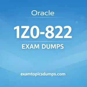 Oracle 1Z0-822 Exam Dumps