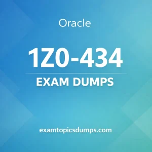 Oracle 1Z0-434 Exam Dumps