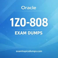 Oracle 1Z0-808 Exam Dumps & Practice Questions