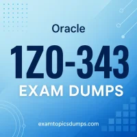 oracle 1Z0-343 exam dumps