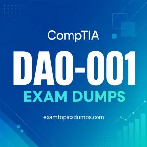DA0-001 Exam Dumps