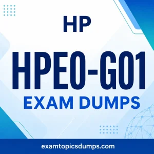 HP HPE0-G01 Exam Dumps
