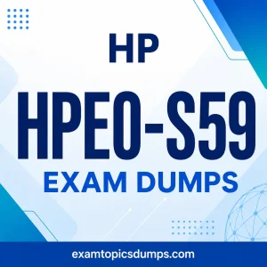 HP HPE0-S59 Exam Dumps