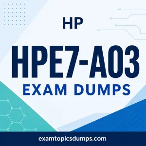 HP HPE7-A03 Exam Dumps final