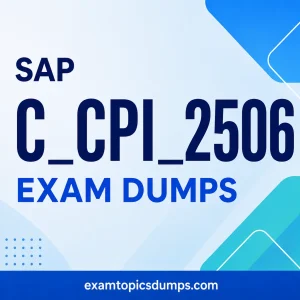 SAP C-CPI-2506 Exam Dumps