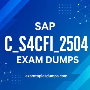 SAP C-S4CFI-2504 Exam Dumps