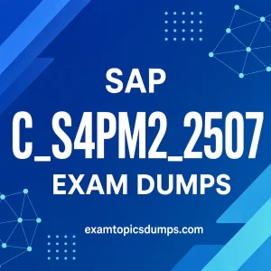 SAP C-S4PM2-2507 Exam Dumps