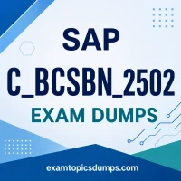 SAP C_BCSBN_2502 Exam Dumps