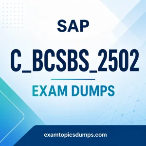 SAP C_BCSBS_2502 Exam Dumps