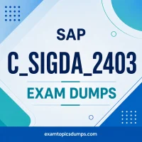 SAP C_SIGDA_2403 Exam Dumps