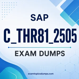 SAP C-THR81-2505 Exam Dumps