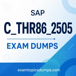 SAP C-THR86-2505 Exam Dumps
