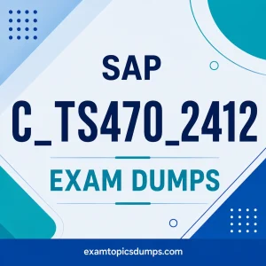SAP C_TS470_2412 Exam Dumps