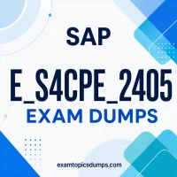 SAP E_S4CPE_2405 Exam Dumps