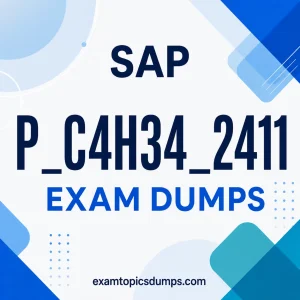SAP P-C4H34-2411 Dumps